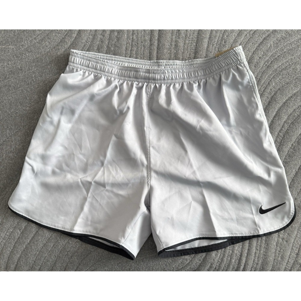 Nike Laser V Woven Shorts Women's Small Gray Dri-FIT Slim Fit Soccer DH8302 NWT‎